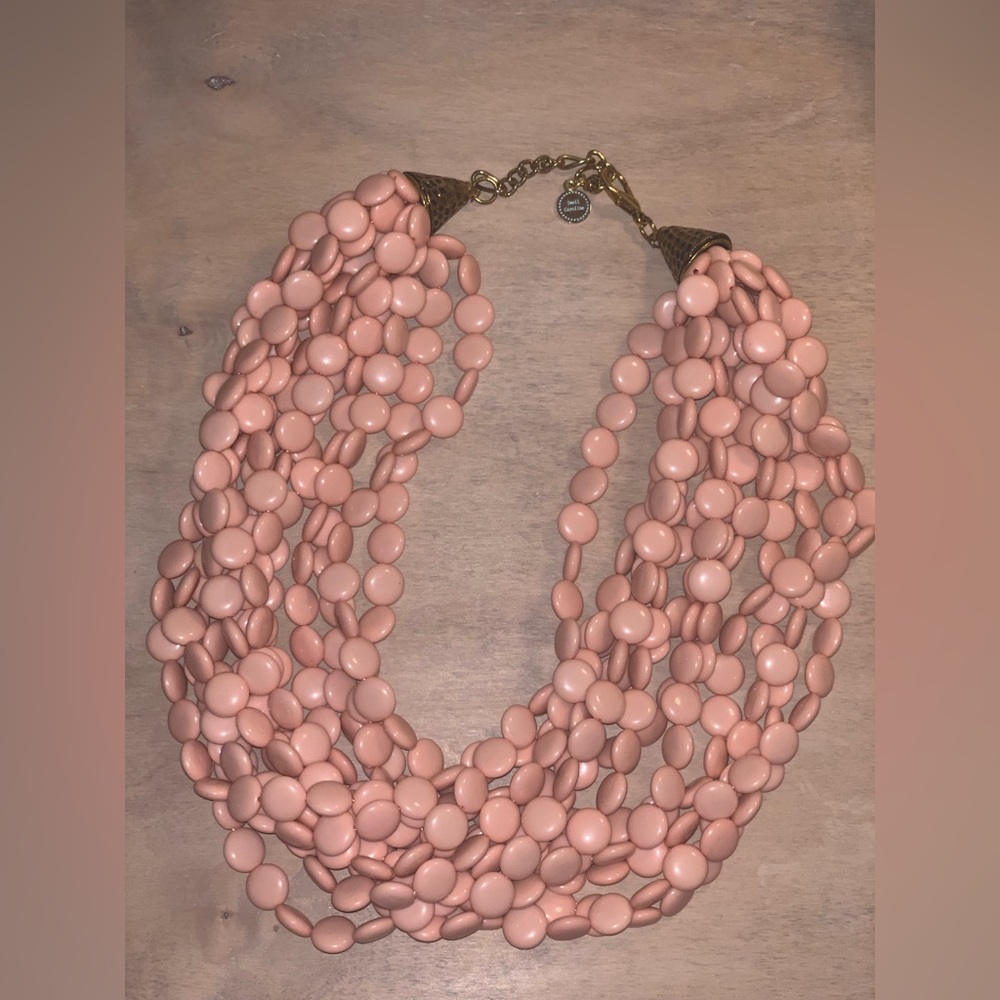 Pink Beaded Necklace